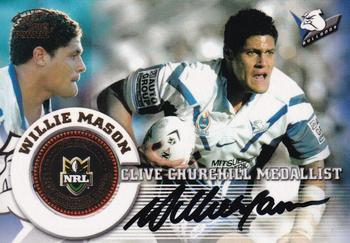 2005 Select Power - Case Card Signature #CC1 Willie Mason Front